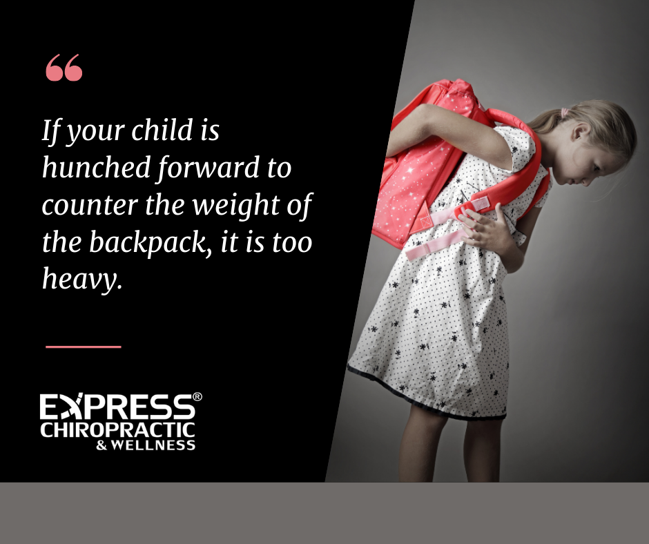 backpack safety frisco chiropractor